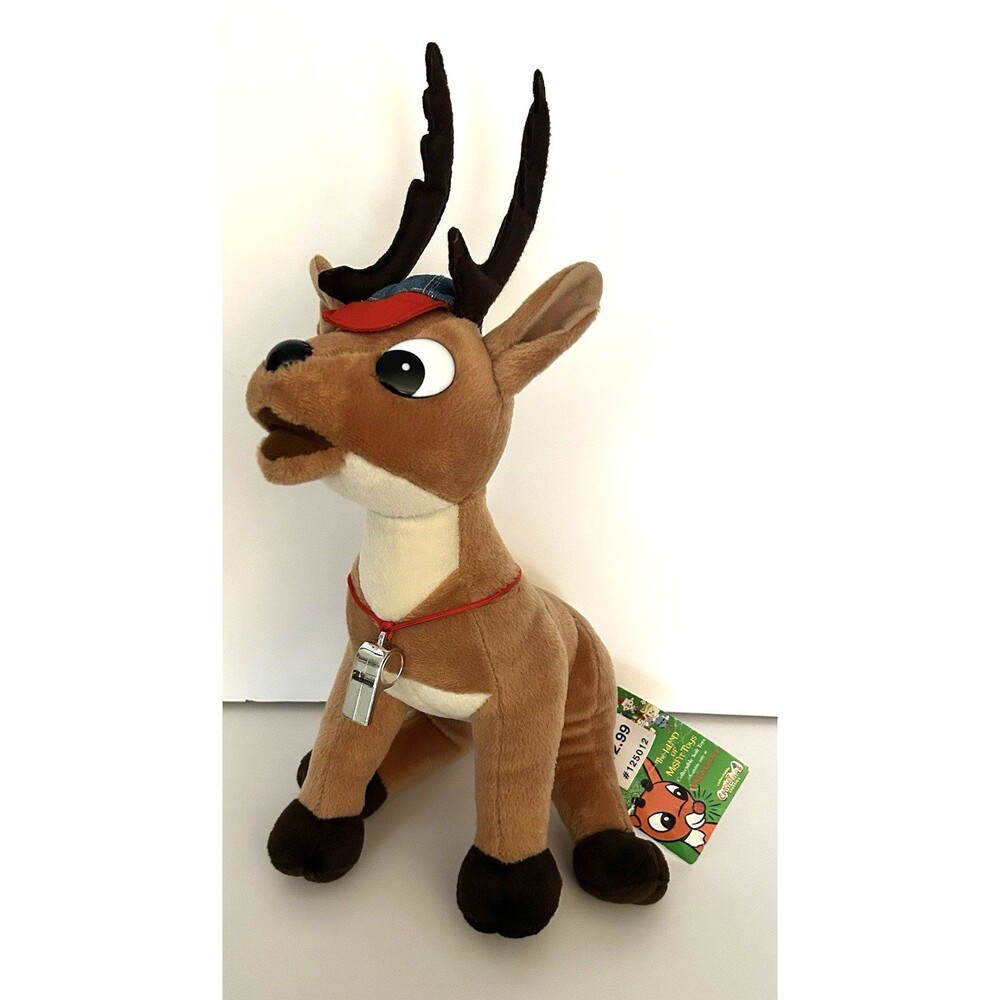 CVS Stuffins Rudolph Coach Comet Large 14 inch Plush Stuffed Toy 1999 with Tags